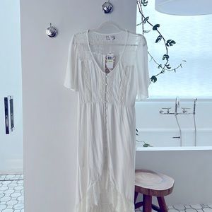 Band of Gypsies lace white dress